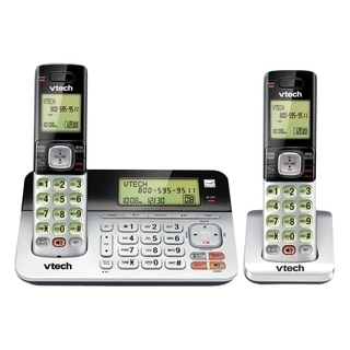 VTech CS6859-2 DECT 6.0 Expandable Cordless Phone with Answering Syst