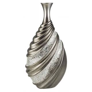 Silver Decorative 17.75-inch High Bottle