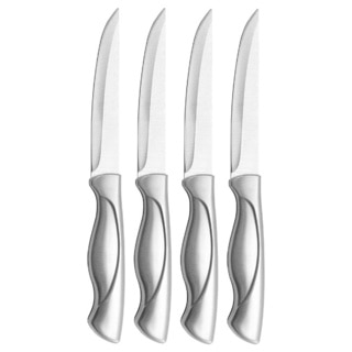 Farberware Stamped Stainless Steel 4-piece Steak Knife Set