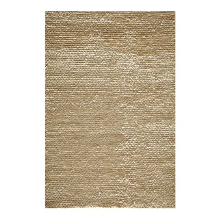 Modern Town Hand-woven White Area Rug (5' x 7')