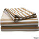 Superior 600 Thread Count Deep Pocket Cabana Stripe Cotton Blend Sheet Set - Thumbnail 7