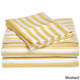 Superior 600 Thread Count Deep Pocket Cabana Stripe Cotton Blend Sheet Set - Thumbnail 5