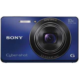 Sony Cyber Shot DSC-W690 16.1MP Blue Digital Camera (New Non Retail Packaging)