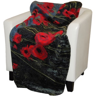 Denali 50 x 60-inch Poppies Throw Blanket