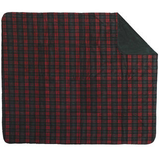 Denali Red and Green Classic Plaid Throw Blanket