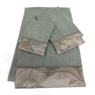 Sherry Kline Paradisio Embellished 3-piece Towel Set