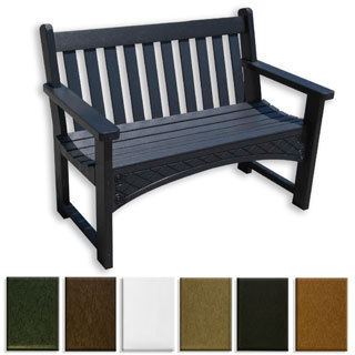 Eagle One Commercial-grade Greenwood Heritage 4-foot Bench