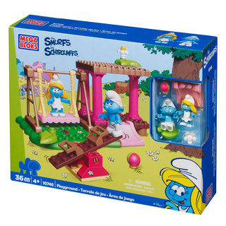 Mega Bloks Smurfs Playground Playset