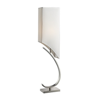 Appleton 1-light Transitional Polished Nickel Table Lamp