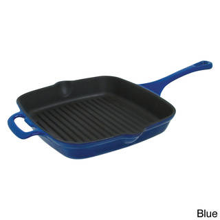 Le Cuistot Vieille France Enameled Cast-Iron 10.2-inch Grill