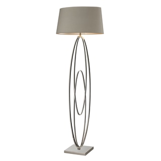 Stylish Silver Floor Lamp