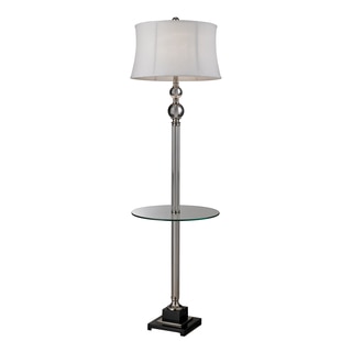 Crystal Floor Lamp/Center Table