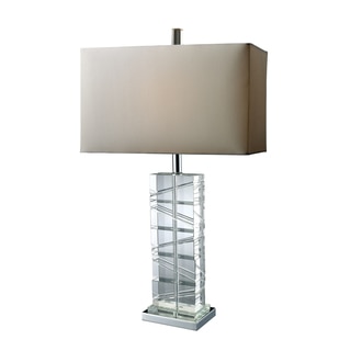 Avalon Crystal and Chrome Table Lamp