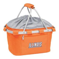 Picnic Time Metro Basket Illinois Fighting Illini Embroidered Orange
