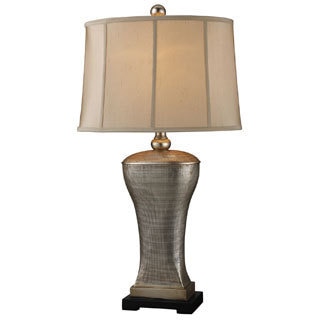 Dimond Lighting 1-light 150-watt Table Lamp in Silver Leaf Finish