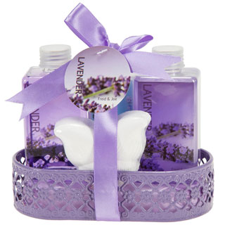 Lavender Bath and Body Gift Basket