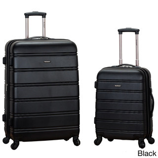 Rockland Melbourne 2-piece Expandable Hardside Spinner Luggage Set