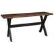 Isabella Distressed Wood Gathering Table