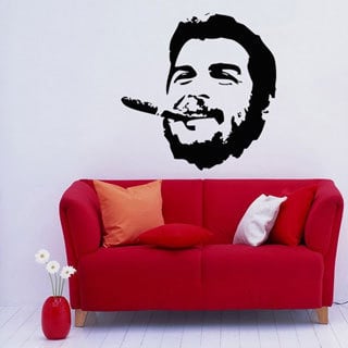 'Man with a Cigar' Interior Vinyl Wall Decal