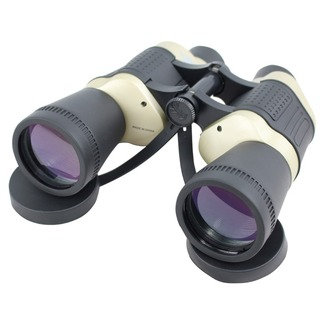 30x50 Black and Tan Free Focus 119M/ 1000M High Resolution Compact Binoculars