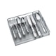 Towle Everyday Logan 62-piece Flatware Set and Wire Caddy