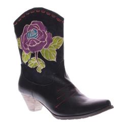 Women's L'Artiste by Spring Step Aster Black Leather