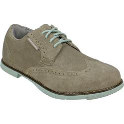 Women's TRUE Linkswear TRUE Dame Dark Tan/Mint Suede