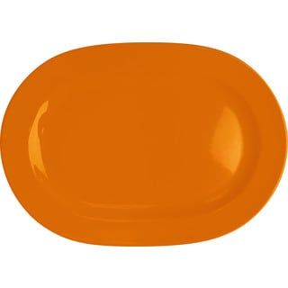 Waechtersbach Fun Factory Orange Oval Platters (Set of 2)