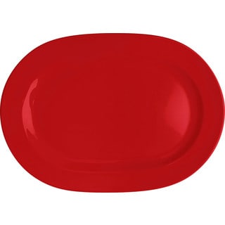Waechtersbach Fun Factory Red Oval Platters (Set of 2)