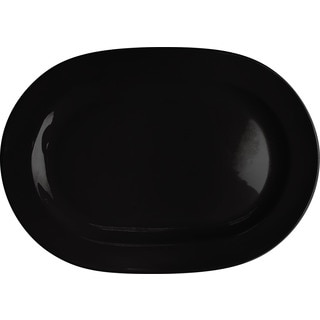 Waechtersbach Fun Factory Black Oval Platter (Set of 2)