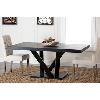 ABBYSON LIVING Cosmo Espresso Wood Dining Table