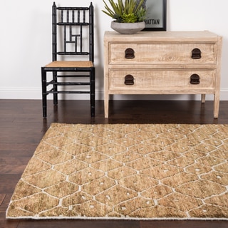 Hand Knotted Phoenix Rug Fawn (7'9"X9'9")