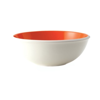 Rachael Ray Dinnerware Rise 10-inch Orange Stoneware Serving Bowl