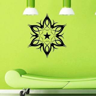 Abstract Star Wall Vinyl Decal