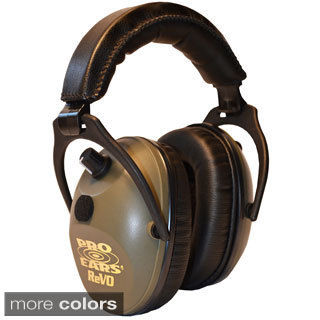 Pro Ears NRR 25 ReVO Green Electronic Hearing Protection and Amplification Youth and Women Ear Muffs