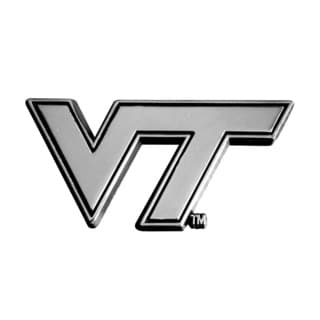 Fanmats NCAA Virginia Tech Chromed Metal Emblem