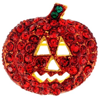 Siam Pumpkin Halloween Pin Brooch