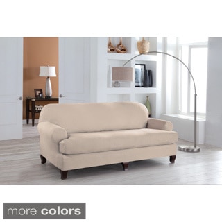 Tailor Fit Stretch Fit T Sofa Slipcover (2-piece Set)