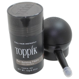 Toppik Medium Brown 0.42-ounce Hair Building Fibers with Spray Applicator
