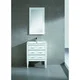 preview thumbnail 1 of 2, Fine Fixtures Exclusive 24-inch White Plywood Vanity Set