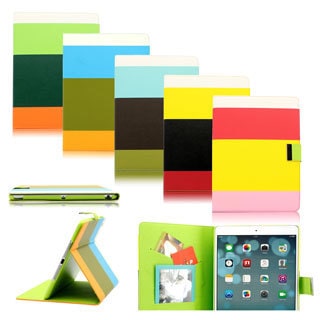Gearonic Wallet PU Leather Card Holder Magnetic Flip Cover Case for Apple iPad 5 Air