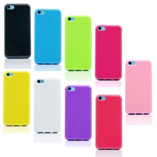Gearonic Matte TPU solid hard Case Back Cover for Apple iPhone 5C