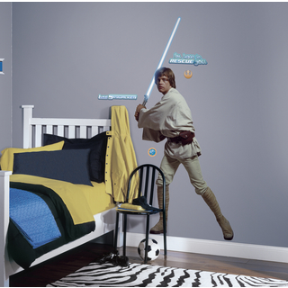 Star Wars Classic Luke Peel and Stick Giant Wall Decal