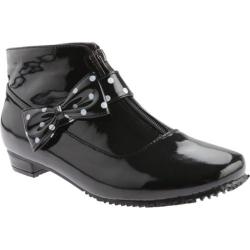 Beacon Shoes Women's Black Rainbow Boots