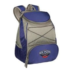 Picnic Time PTX Cooler Backpack New Orleans Pelicans Print Navy