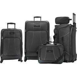 Skyway Luggage Seville 5 Piece Travel Set Black