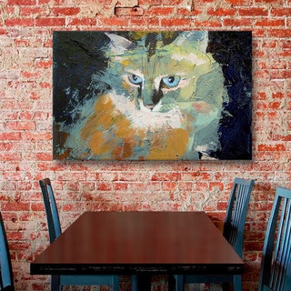 Michael Creese 'Himalayan Cat' Gallery-Wrapped Canvas Art