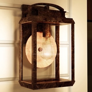 Quoize Byron Outdoor Fixture with Vintage Bulb