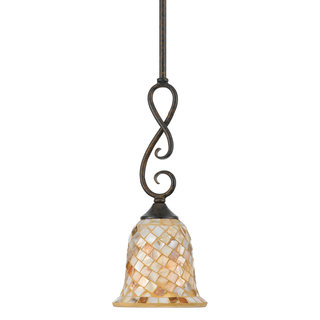 Quoize 'Monterey Mosaic' 1-light Mini-Pendant