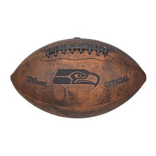 Seattle Seahawks 9-inch Leather Football